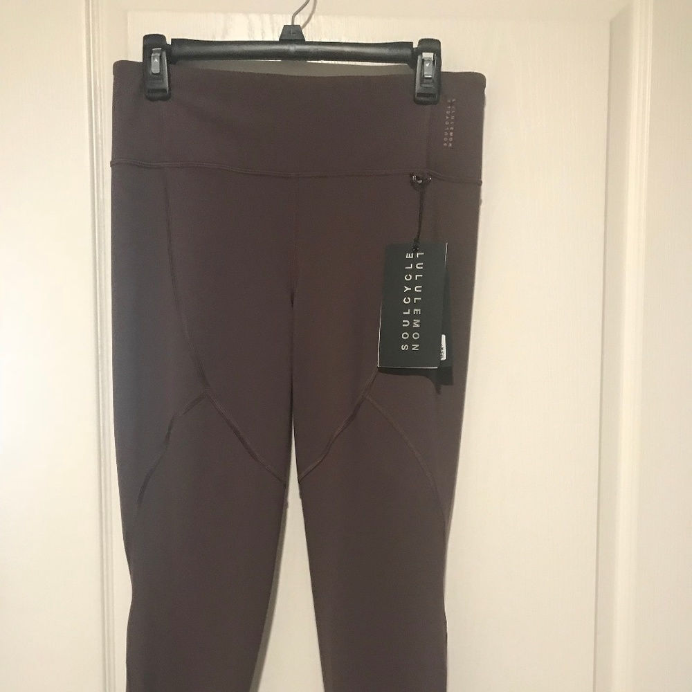 NWT - Lululemon X Soul Cycle Tights Size 12